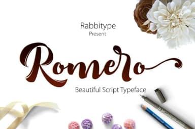 Romero Font by Olexstudio — Script Handwritten Font — thumbnail 1