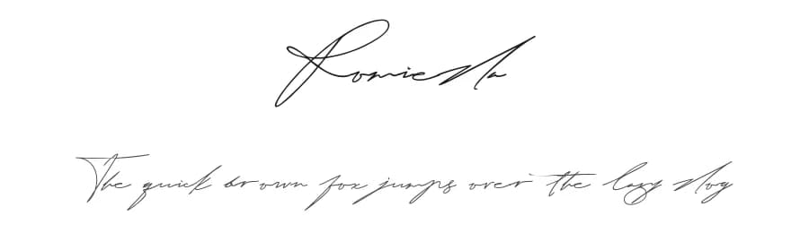 Romieda by Mozyen Studio — Script Handwritten Font