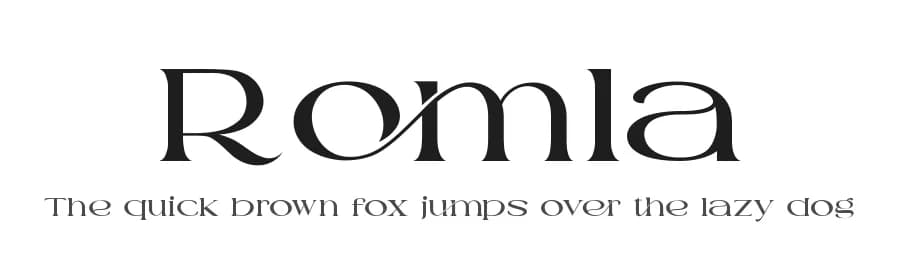 Romla by HansCo — Serif Font