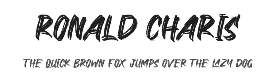 Ronald Charis by StringLabs Creative Studio — Script Handwritten Font
