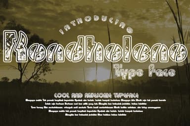 Rondholeno Font by Gblack Id — Script Handwritten Font — thumbnail 1