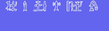 RongoRongo Glyphs by ~Sorcerer~ — Dingbats Font — thumbnail 3