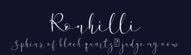 Ronhilli by JunCreative — Script Handwritten Font — thumbnail 2