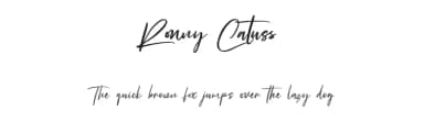 Ronny Catuss by Maulana Creative — Script Handwritten Font — thumbnail 1