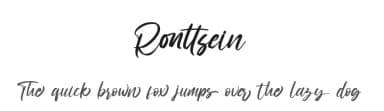 Ronttsein by StringLabs Creative Studio — Script Handwritten Font — thumbnail 1