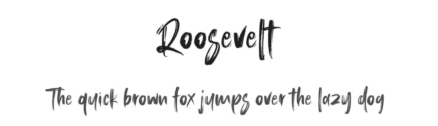 Roosevelt by Maulana Creative — Script Handwritten Font