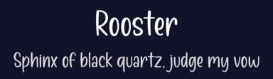 Rooster by Graphix Line Studio — Script Handwritten Font — thumbnail 2