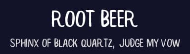 Root Beer by Zansari — Script Handwritten Font — thumbnail 2