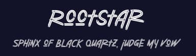 Rootstar by Rhidtype — Script Handwritten Font — thumbnail 2