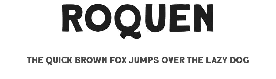 Roquen by Letterhend Studio — Sans Serif Font