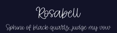 Rosabell by Erlina Graphic — Script Handwritten Font — thumbnail 2