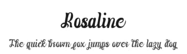 Rosaline by Ameerazan Studio — Script Handwritten Font — thumbnail 1