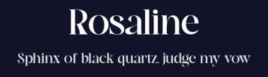 Rosaline by VampStudio — Serif Font — thumbnail 2