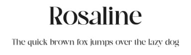 Rosaline by VampStudio — Serif Font — thumbnail 1