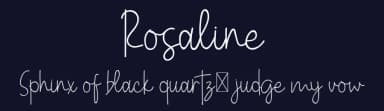 Rosaline by Airotype — Script Handwritten Font — thumbnail 2