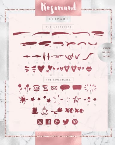 Rosamund Script & Extras Font by Iradvilyuk — Script Handwritten Font — thumbnail 3