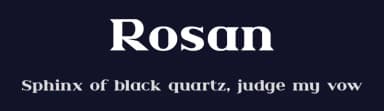 Rosan by FG Studios — Sans Serif Font — thumbnail 2