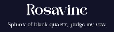 Rosavine by Muksal Creative — Serif Font — thumbnail 2