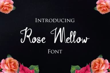 Rose Mellow Font by LebahStudio — Script Handwritten Font — thumbnail 1