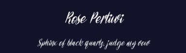 Rose Pertiwi by Staircase Studio — Script Handwritten Font — thumbnail 2