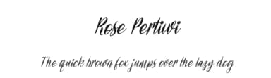 Rose Pertiwi by Staircase Studio — Script Handwritten Font — thumbnail 1