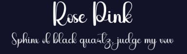 Rose Pink by Andi Moz — Script Handwritten Font — thumbnail 2