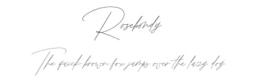 Rosebondy by alifirman — Script Handwritten Font — thumbnail 1
