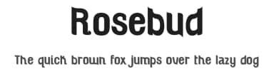 Rosebud by The Original 19 — Sans Serif Font — thumbnail 1
