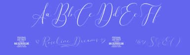 Roseline Dreams by Måns Grebäck — Script Handwritten Font — thumbnail 3