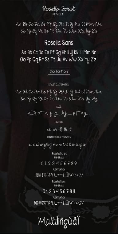 Rosella Font by Viaction Type.Co — Script Handwritten Font — thumbnail 7