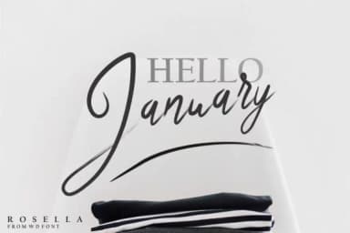 Rosella Font by WDfont Creative by WDfont Creative — Script Handwritten Font — thumbnail 3