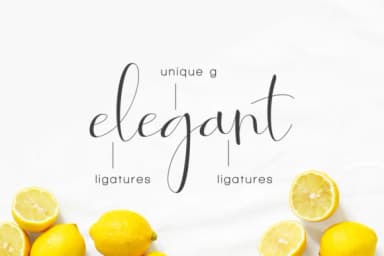 Roselyne Script Font by Dharmas Studio — Script Handwritten Font — thumbnail 5