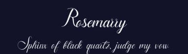 Rosemarry by Portograph Studio — Script Handwritten Font — thumbnail 2