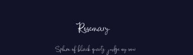 Rosemary by Chocotype — Script Handwritten Font — thumbnail 2