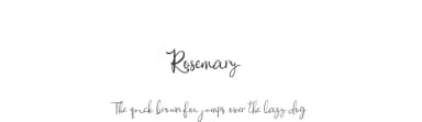 Rosemary by Chocotype — Script Handwritten Font — thumbnail 1