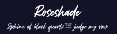 Roseshade by Hurufraktur — Script Handwritten Font — thumbnail 2