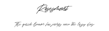 Rosesmont by Maulana Creative — Script Handwritten Font — thumbnail 1