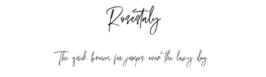 Rosestaly by Maulana Creative — Script Handwritten Font — thumbnail 1