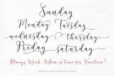 Rosetica Font by FadeLine — Script Handwritten Font — thumbnail 8