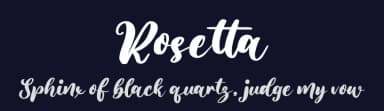 Rosetta by FatmaStudio — Script Handwritten Font — thumbnail 2