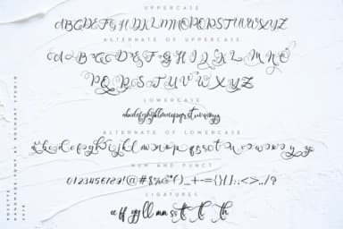 Rosette Font by RochArt — Script Handwritten Font — thumbnail 2