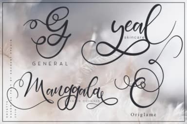 Rosette Font by RochArt — Script Handwritten Font — thumbnail 4