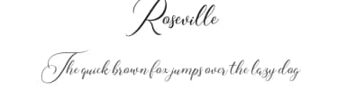 Roseville by Letterhend Studio — Script Handwritten Font — thumbnail 1