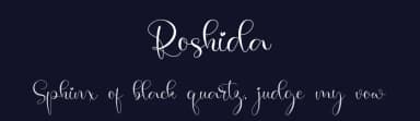 Roshida by NanaNissa — Script Handwritten Font — thumbnail 2
