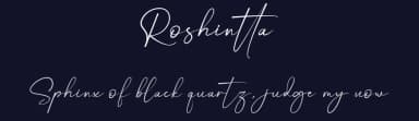 Roshintta by RantautypeStudio — Script Handwritten Font — thumbnail 2