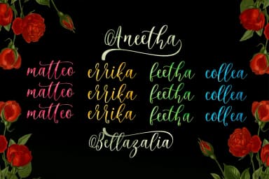 Rositha Font by Meutuwah — Script Handwritten Font — thumbnail 4