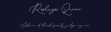 Rosliya Queen by Beautypes — Script Handwritten Font — thumbnail 2