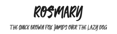 Rosmary by Skiiller Studio — Script Handwritten Font — thumbnail 1