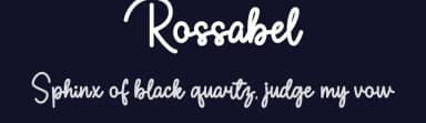 Rossabel by Fillo Graphic — Script Handwritten Font — thumbnail 2