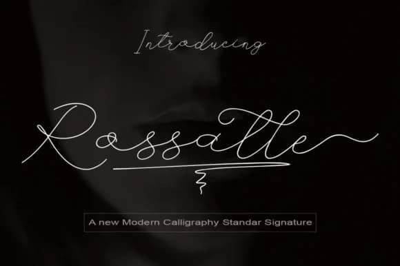 Rossalle Font by faisal_Alfaraby — Script Handwritten Font
